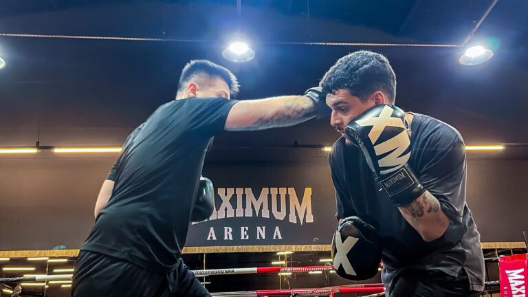Luta de Boxe