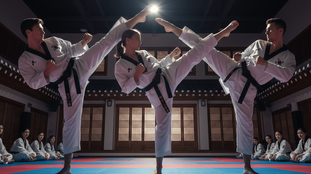 Principais golpes do taekwondo técnicas que definem a arte marcial