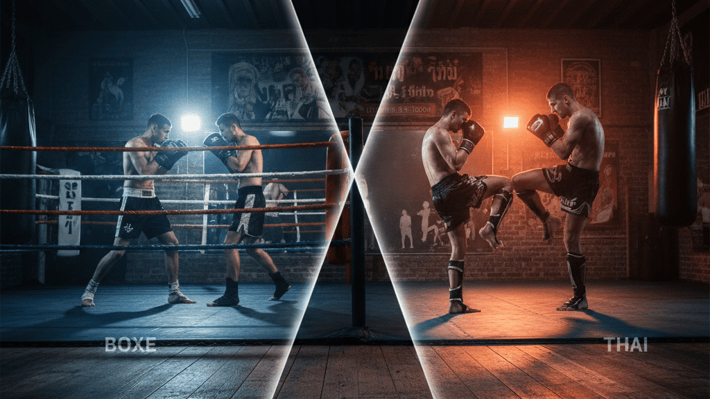 Boxe vs. muay thai entendendo as diferenças no treino