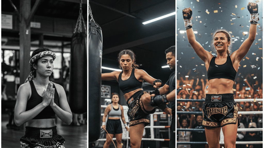A transformação feminina no muay thai