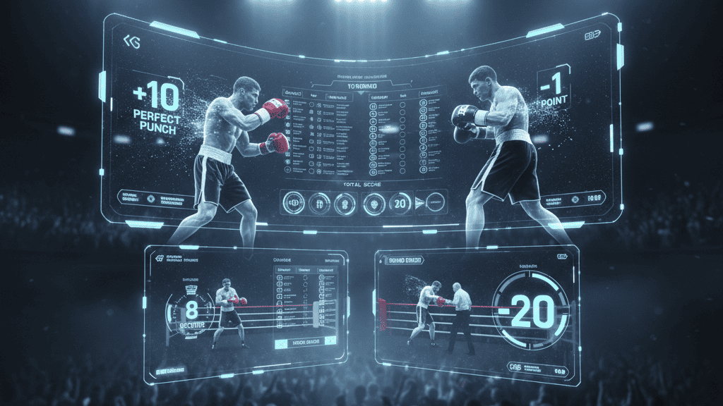 Como funciona o sistema de pontuação no boxe