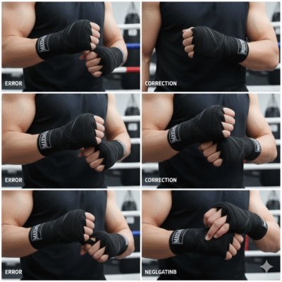 Erros mais comuns ao colocar bandagem (e como evitá-los)