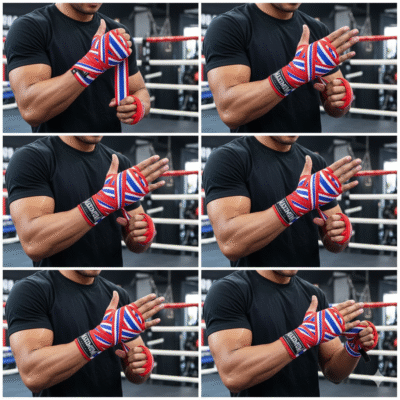 Passo a passo como colocar bandagem de Muay Thai corretamente